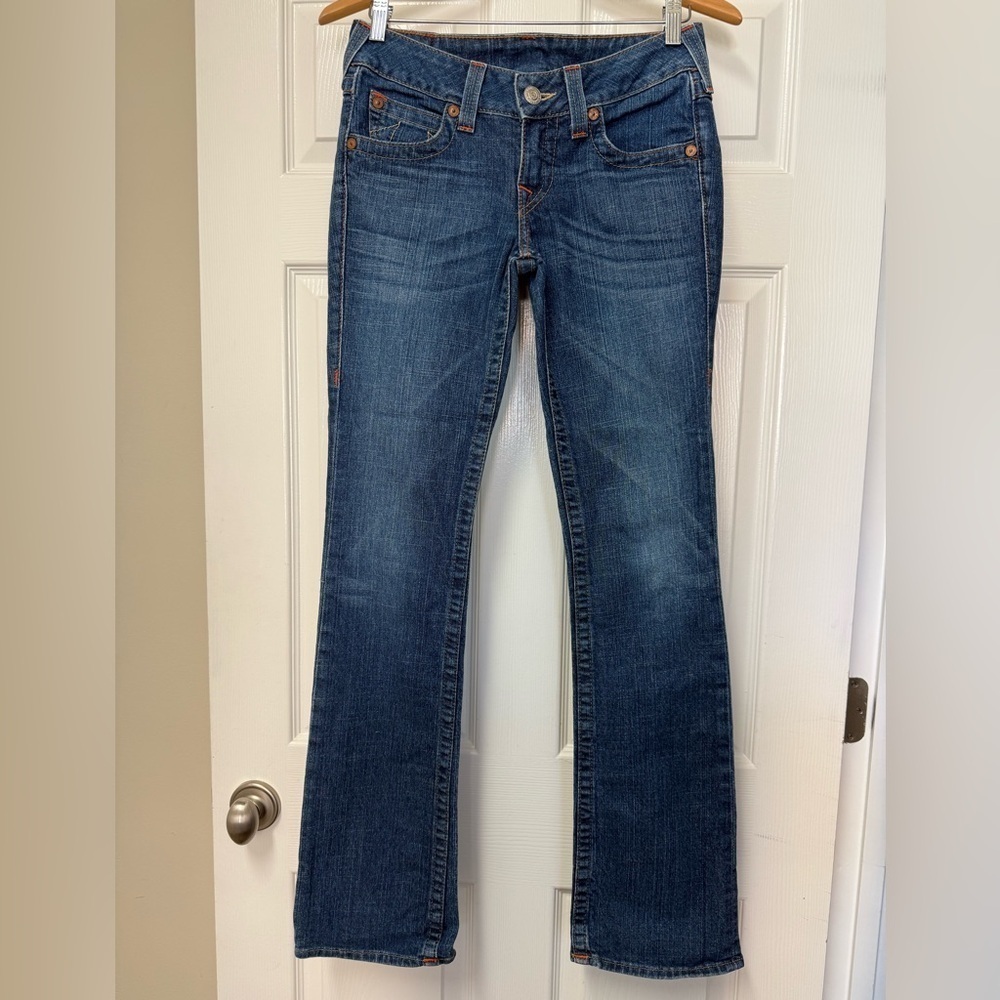 True Religion Women's Vintage Low Rise Becky Jean Size 27